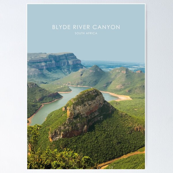 Item preview, Blyde River Canyon, South Africa Travel Artwork designed and sold by Alo.