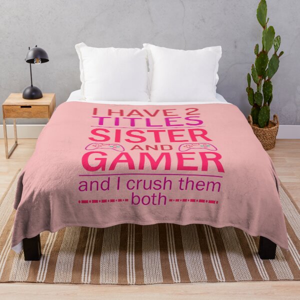 Item preview, I HAVE TWO TITLES SISTER AND GAMER - Great Gift For Gamer Girls designed and sold by CreativaArt-.