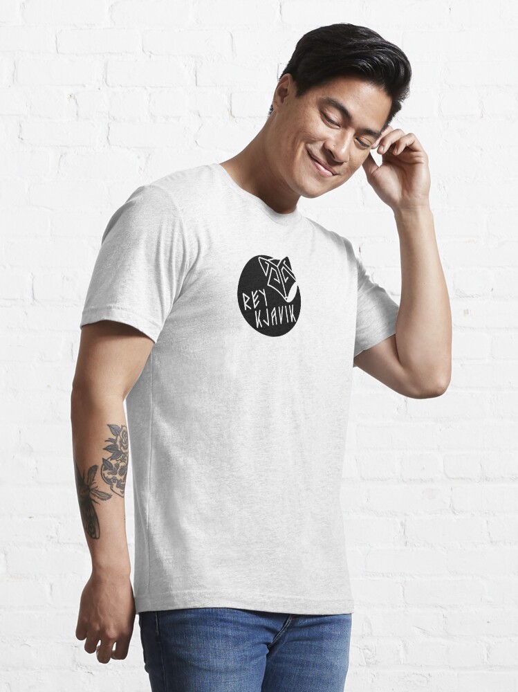 Alternate view of REYKJAVIK black Essential T-Shirt