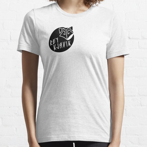REYKJAVIK black Essential T-Shirt