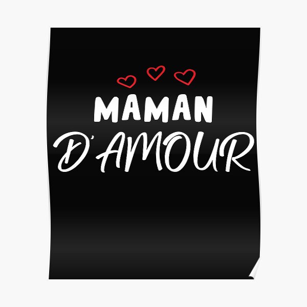 Mon Amour Posters For Sale Redbubble