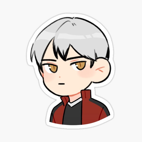 Haikyuu TO THE TOP Stickers - Daishou Suguru, Hoshiumi Kourai & Akagi  Michinari