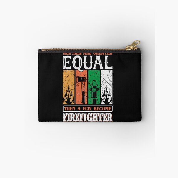 Item preview, "All Men Are Created Equal Then A Few Become A Firefighter Design designed and sold by Joanne Pane.