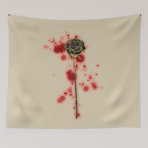 Item preview, Bloody Black Rose designed and sold by DoggoTankDesign.