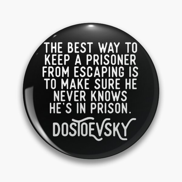 Item preview, Fyodor Dostoevsky Quote designed and sold by EvolutionWisdom.