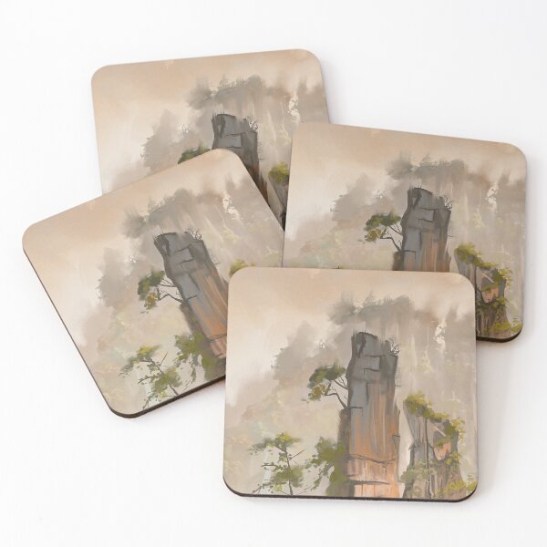 Item preview, Twins - Landscape Painting | Original Art by Eliott Sontot designed and sold by Eliott Sontot.