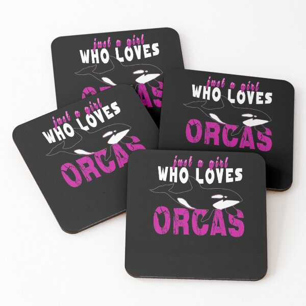 Item preview, just a girl who loves orcas designed and sold by ishako online.