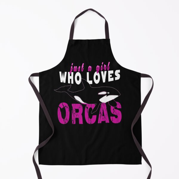 Item preview, just a girl who loves orcas designed and sold by ishako online.