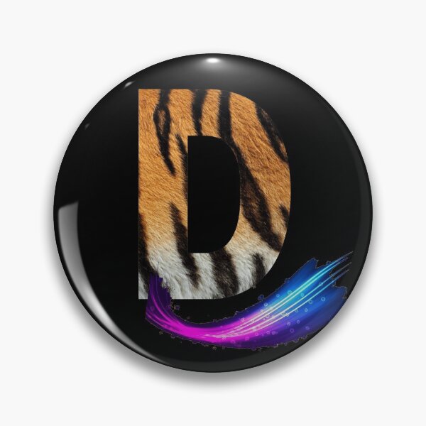 Item preview, Tiger print Initial D designed and sold by Eynixe21.