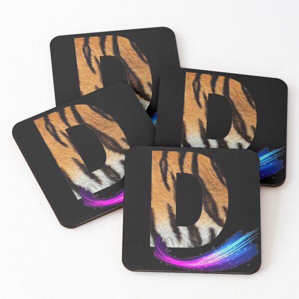 Item preview, Tiger print Initial D designed and sold by Eynixe21.
