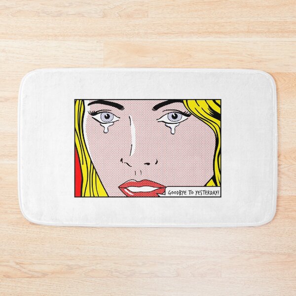 Item preview, Crying Blond Woman Vintage Retro Beauty for Pop Art Lovers designed and sold by lemontee.