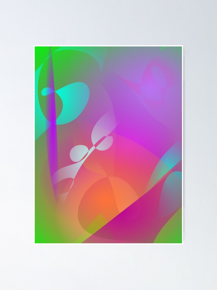 Thumbnail 1 of 3, Poster, Saturn's Rings designed and sold by masabo.
