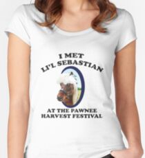 I Met Li'l Sebastian Women's Fitted Scoop T-Shirt