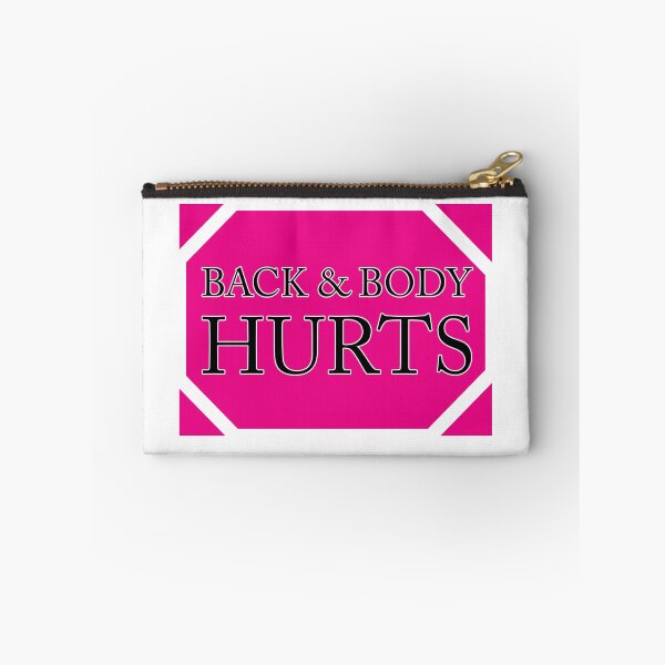 Item preview, back and body hurts funny  designed and sold by magicos1.