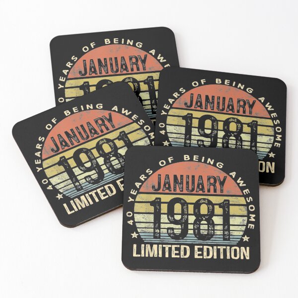 Item preview, January 1981 Limited Edition 40th Birthday 40 Year Old Gift designed and sold by Alexanderhishop.