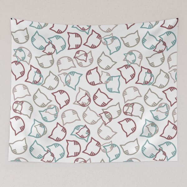 Item preview, Vintage Cat Head Lining Patterns , Cat head Patterns, Patterns for cats lovers  designed and sold by garniturex.