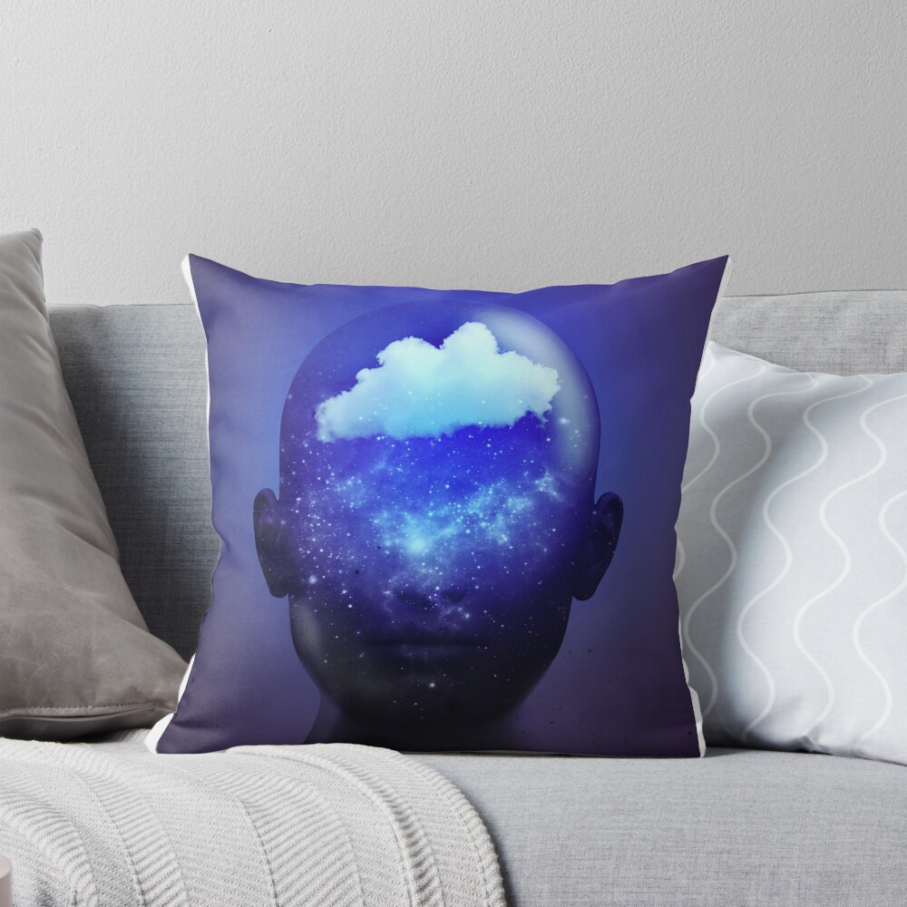 Item preview, Throw Pillow designed and sold by Naked-Monkey.