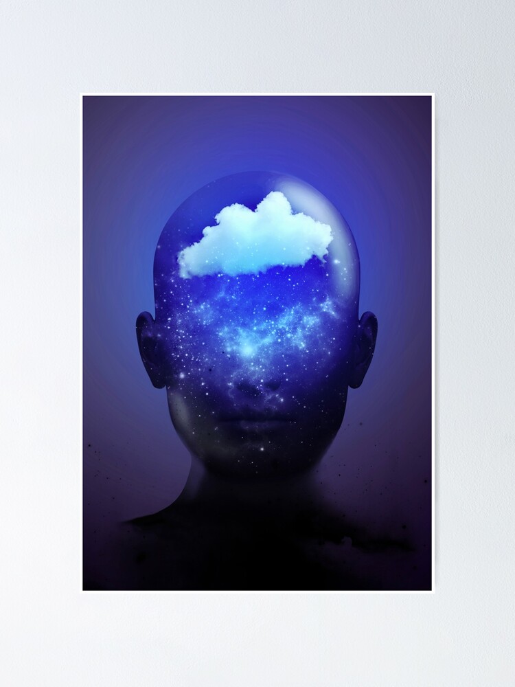 Thumbnail 1 of 3, Poster, Clouding Memory designed and sold by Naked-Monkey.
