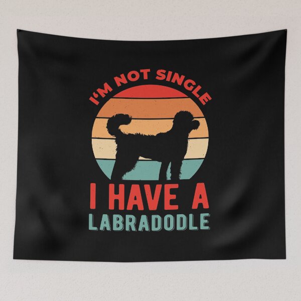 Item preview, Funny Labradoodle designed and sold by artworkbyrihen.