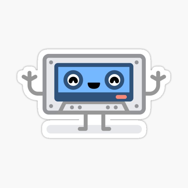 Tiny Cassette Sticker