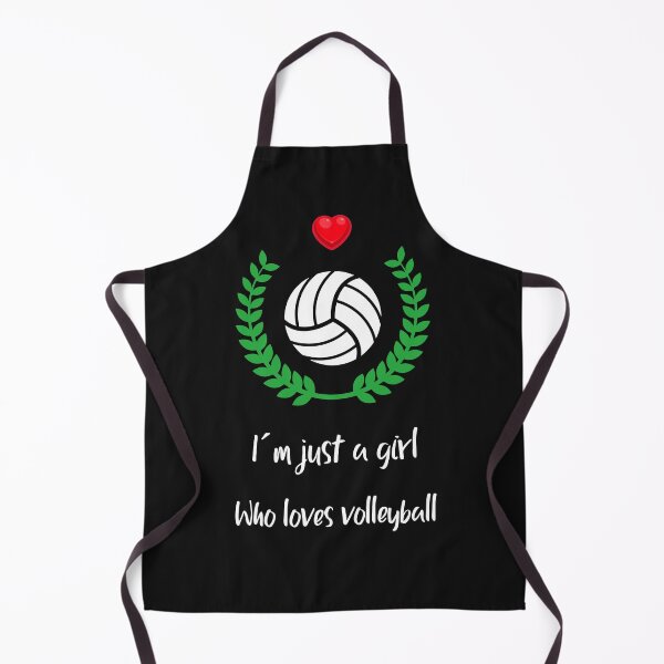 Item preview, I´m Just A Girl Who Loves Volleyball designed and sold by ApparelByGriph.