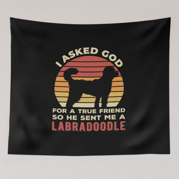 Item preview, Funny Labradoodle designed and sold by artworkbyrihen.