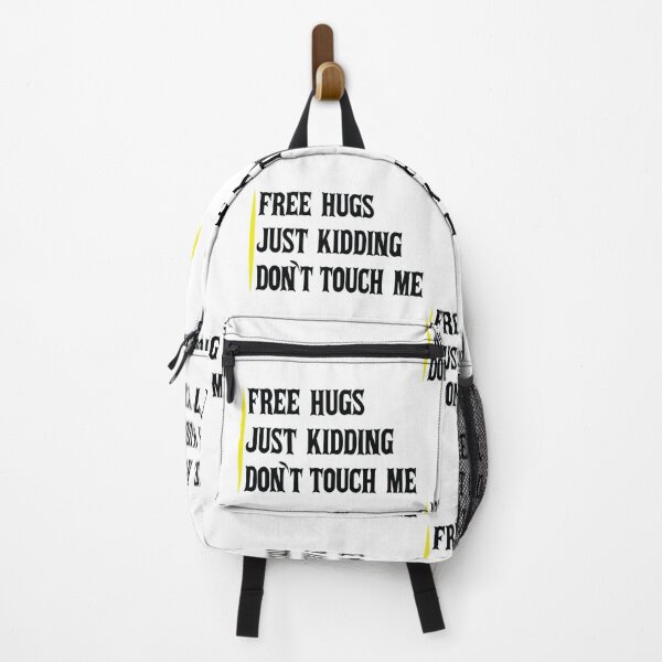 Item preview, Free Hugs Just Kidding Dont Touch Me designed and sold by ADAMYASS.