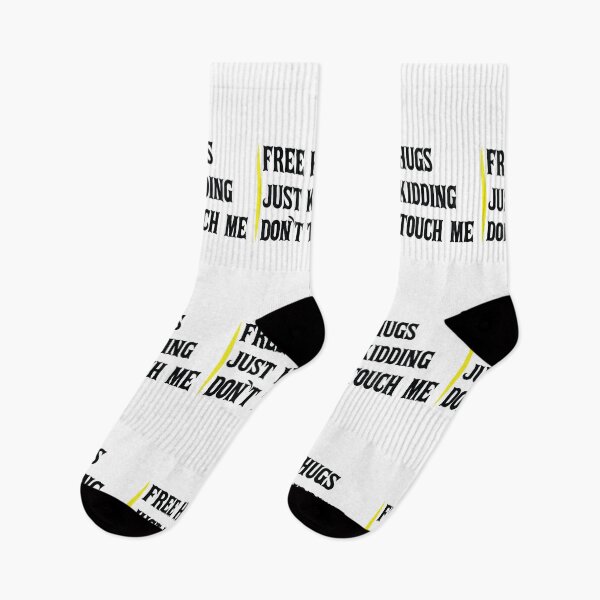 Item preview, Free Hugs Just Kidding Dont Touch Me designed and sold by ADAMYASS.