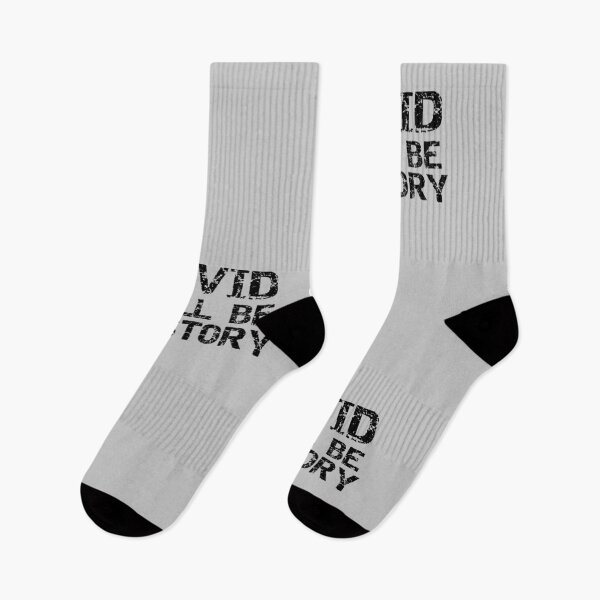 Item preview, Covid Will Be History Gray designed and sold by DamaliePierre.