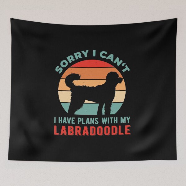 Item preview, Funny Labradoodle designed and sold by artworkbyrihen.