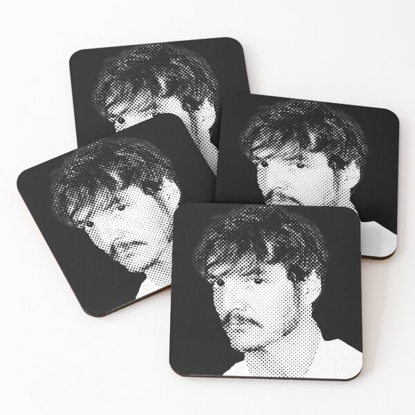 Item preview, Pedro Pascal half Tone Vintage Art designed and sold by ecdato.