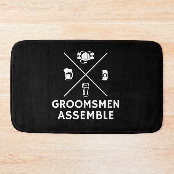 Item preview, Groomsmen Assemble designed and sold by Allyoudois.
