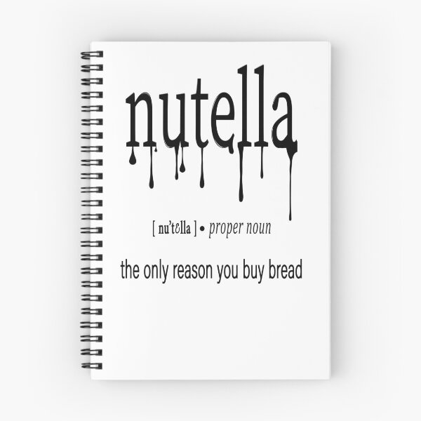 Item preview, Melted Nutella Word, dictionary art  designed and sold by Humais Store.