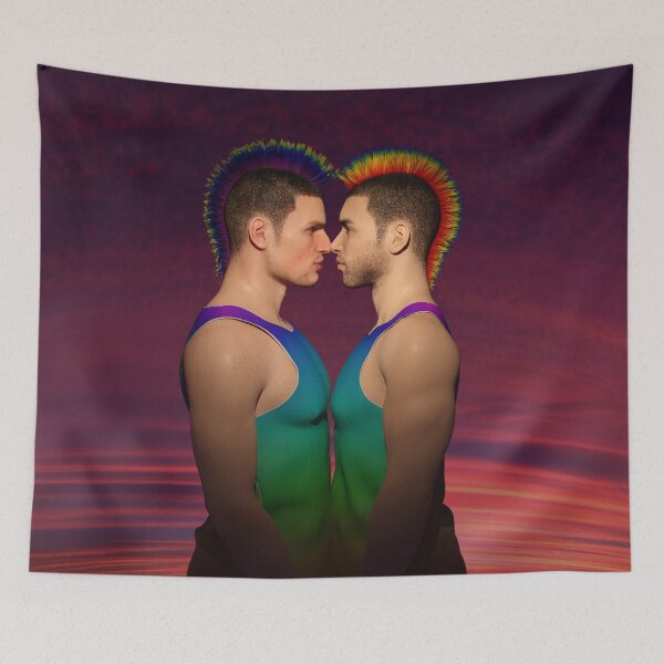 Item preview, Rainbow Men designed and sold by RexRedLGBTQ.