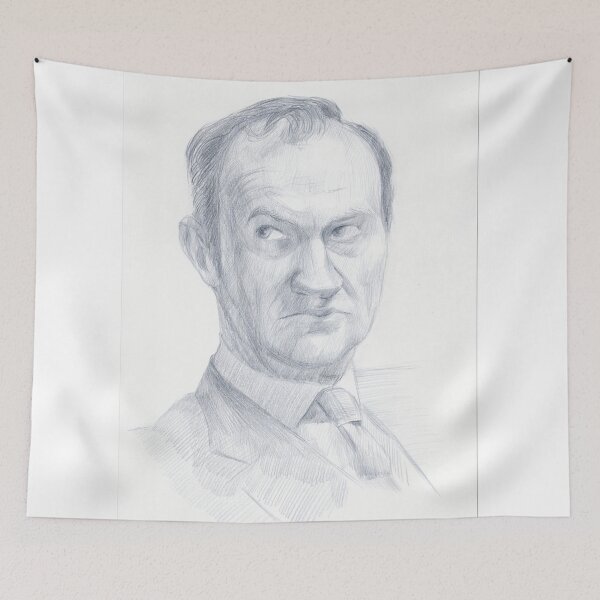 Item preview, Mycroft Holmes Mark Gatiss portrait designed and sold by Ekaterina Sergeenko.