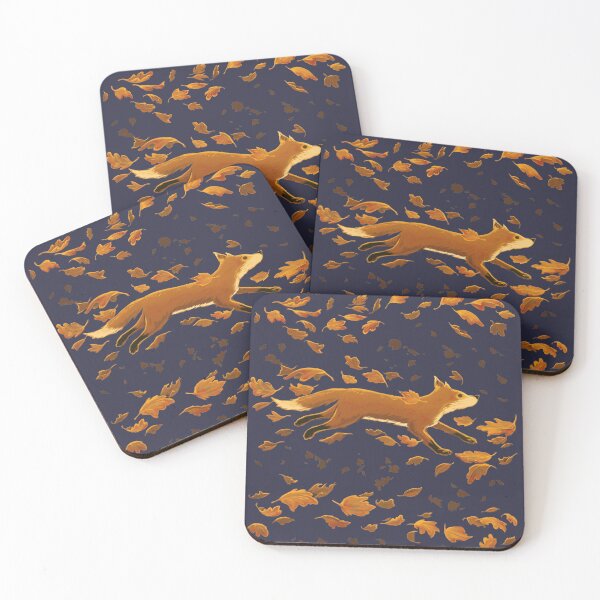 Item preview, Fox Running Through Fall designed and sold by paxdomino.
