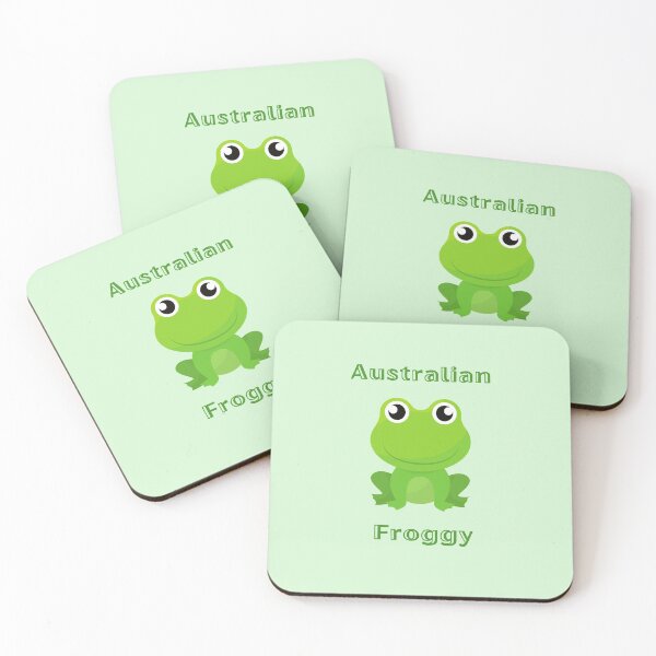 Item preview, Australian tree frog cute froggy designed and sold by Miaberzo.