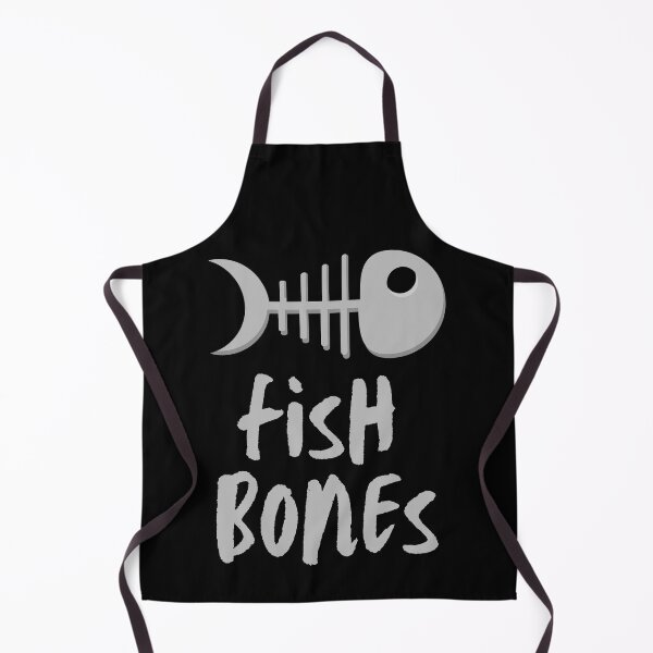 Item preview, Funny fish bones. Fish skeleton illustration and shadow text. designed and sold by JellyBeenzz.