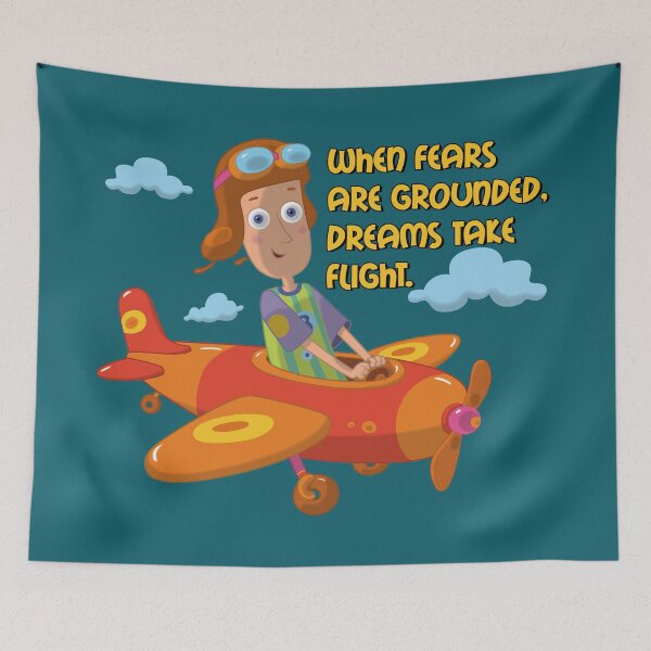 Item preview, When fears are grounded, Dreams take flight. designed and sold by Chapachula.