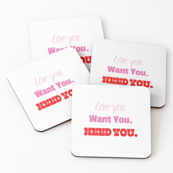 Item preview, Love you. Want You. NEED YOU. designed and sold by magicbyrc.