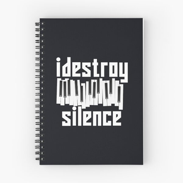 Item preview, I Destroy Silence Piano #1 designed and sold by SalahBlt.