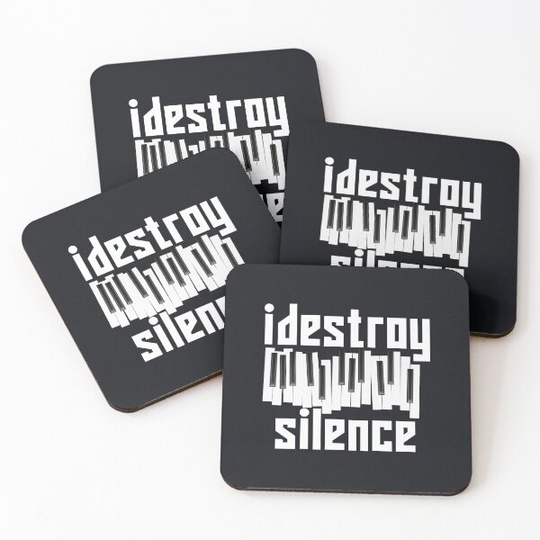 Item preview, I Destroy Silence Piano #1 designed and sold by SalahBlt.