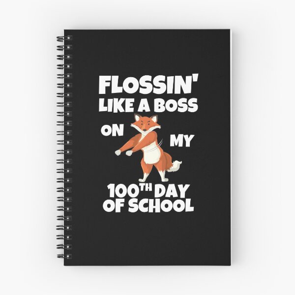 Item preview, Flossin' Like A Boss On My 100th Day Of School Funny 100th Day Of School Gift designed and sold by saadtraibiz.