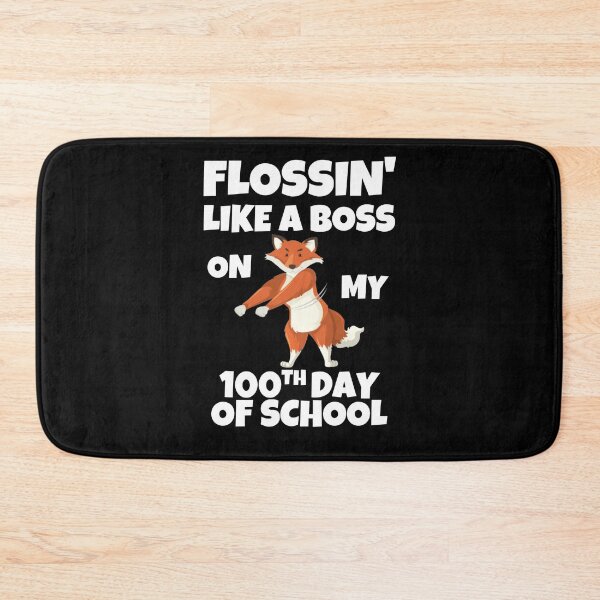 Item preview, Flossin' Like A Boss On My 100th Day Of School Funny 100th Day Of School Gift designed and sold by saadtraibiz.
