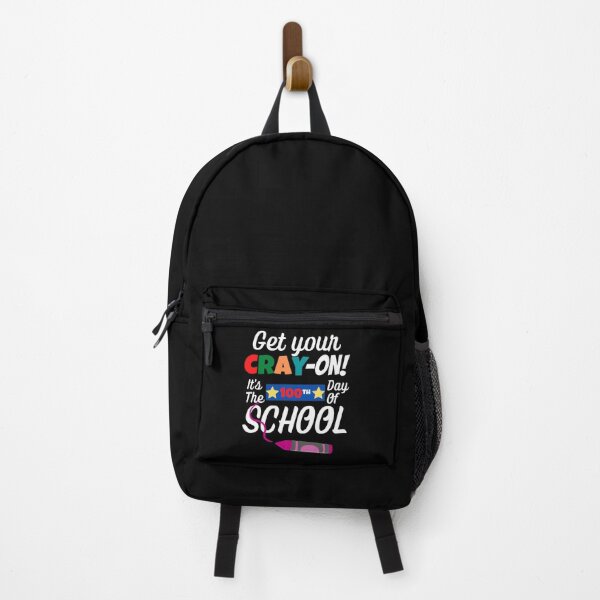 Item preview, Get Your Cray On It's The 100th Day Of School Funny 100th Day Of School Gift designed and sold by saadtraibiz.