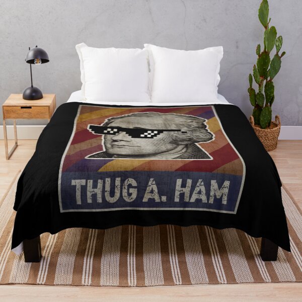Item preview, Funny Thug Alexander Hamilton designed and sold by SereneSouls.
