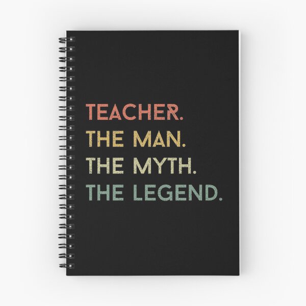 Item preview, Teacher The Man The Myth The Legend designed and sold by Doa-ibu.