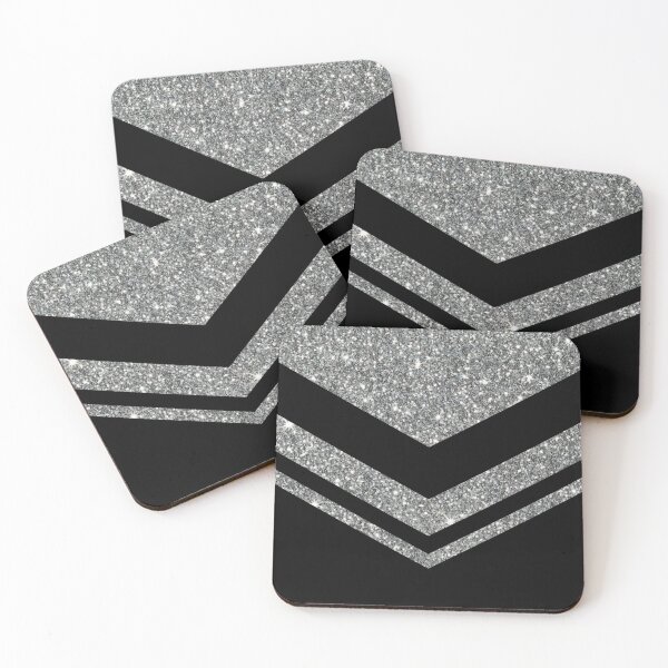 Item preview,  A Silver and Black Geometric Art Design designed and sold by The Merch.