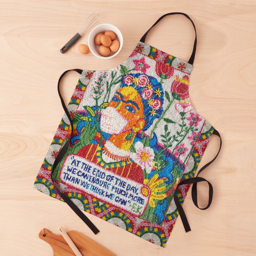 Frida in the time of Corona Apron