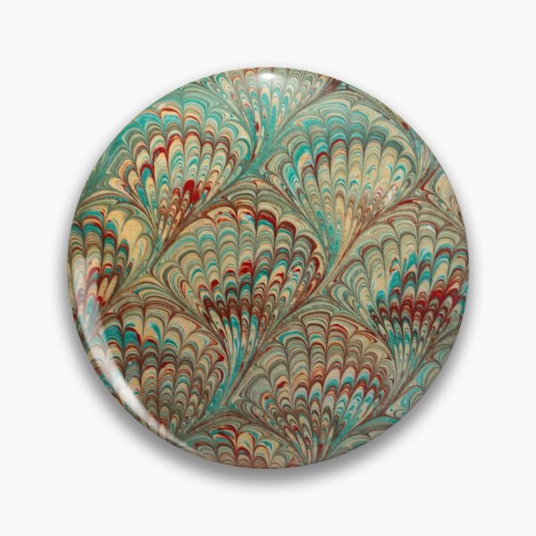 Item preview, Marbling in Green (vintage end paper) designed and sold by T Artist.